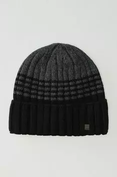 Вязаная шапка с отворотом Canoe