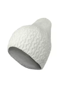 Вязаная шапка с узором косы Marhatter