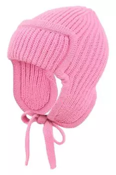 Вязаная шапка-ушанка BELUCCI