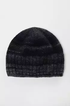 Вязаная шапка в широкий рубчик Canoe