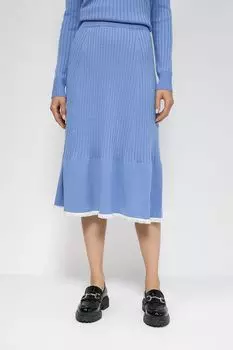 Вязаная юбка в рубчик BELUCCI