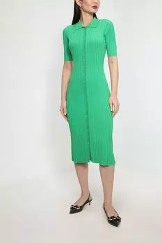 Вязаное платье миди из вискозы BELUCCI