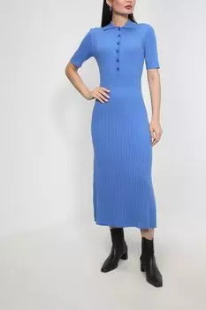 Вязаное платье-поло из вискозы SABRINA SCALA