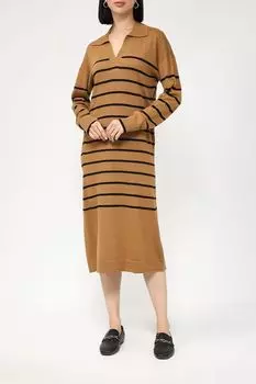 Вязаное платье в полоску Auranna