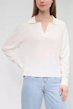 Вязаное поло с V-образным вырезом Marc O'Polo