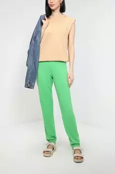 Вязаные брюки из хлопка BELUCCI