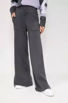 Вязаные брюки-клеш с добавлением шерсти COLORPLAY