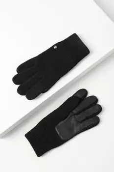 Вязаные перчатки из шерсти ROECKL