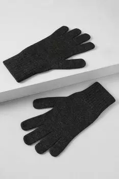 Вязаные перчатки из смесовой шерсти Canoe