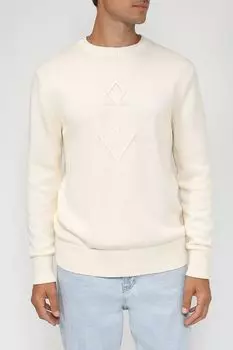 Вязаный джемпер из хлопка MARCO DI RADI