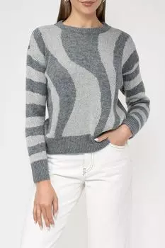 Вязаный джемпер с принтом Rinascimento