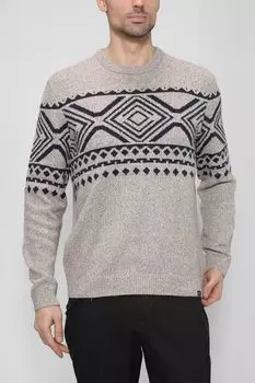 Вязаный джемпер с рисунком LERROS