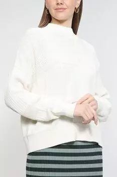 Вязаный джемпер с воротником-стойкой Esprit Edc