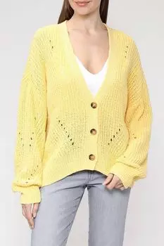 Вязаный кардиган на пуговицах Esprit Edc