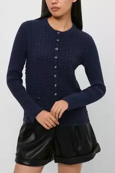 Вязаный кардиган на пуговицах Paola Ray