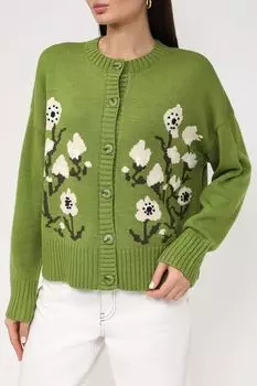 Вязаный кардиган с добавлением шерсти BELUCCI