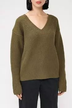 Вязаный пуловер из смесовой шерсти Kontatto