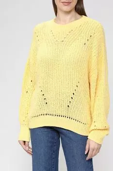 Вязаный пуловер с круглым вырезом Esprit Edc