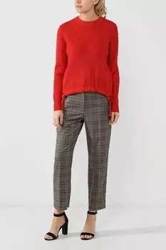 Вязаный пуловер с круглым вырезом Taifun