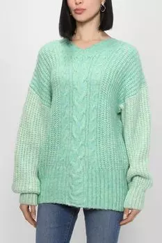 Вязаный пуловер с V-образным вырезом Ipekyol