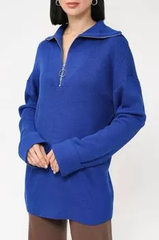 Вязаный пуловер с воротником на молнии Auranna