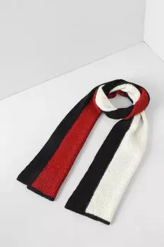 Вязаный шарф с шерстью альпака Tommy Hilfiger
