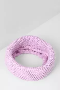 Вязаный снуд с шерстью Panda&Elephant