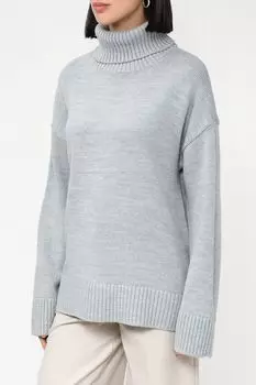 Вязаный свитер с воротником-стойкой BELUCCI