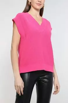 Вязаный жилет из хлопка Esprit Edc