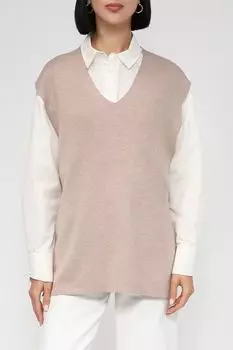 Вязаный жилет с кашемиром Auranna