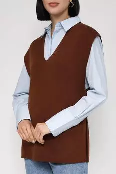 Вязаный жилет с кашемиром Auranna