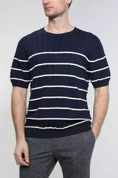 Вязовый джемпер с коротким рукавом D.Molina