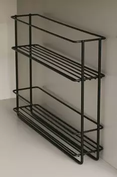 Выдвижная 2-х уровневая стойка для специй Lava METALTEX