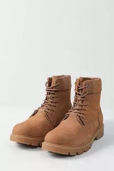 Высокие ботинки из кожи BOSS