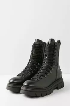 Высокие ботинки на шнуровке Nero Giardini