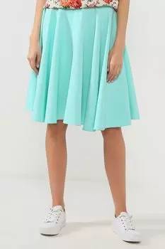 Яркая юбка мини в складку BELUCCI