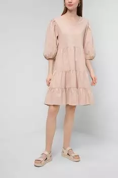 Ярусное платье с пышными рукавами Marc O'Polo Denim