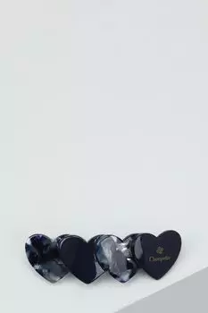 Заколка-автомат Сердца Choupette