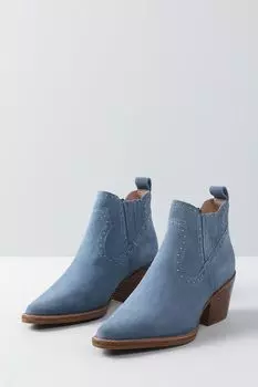 Замшевые ботильоны Bronx