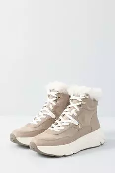 Замшевые полусапоги утепленные Geox