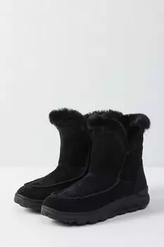 Замшевые полусапоги утепленные Geox