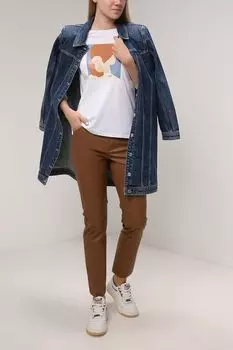 Зауженные брюки с карманами Emme Marella