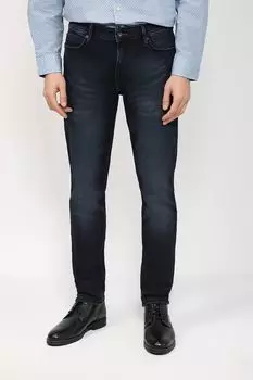 Зауженные джинсы с эффектом потертости Cinque