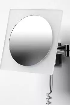 Зеркало с LED-подсветкой и 3-х кратным увеличением WasserKRAFT