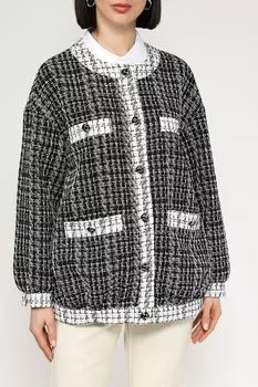 Жакет букле с контрастными деталями BELUCCI