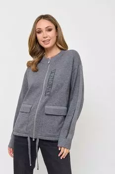 Кардиган из смесовой шерсти на молнии Franco Vello