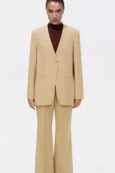 Жакет однобортный без лацканов DAISYKNIT