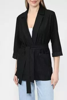Жакет с карманами и съемным поясом Auranna