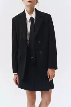 Жакет свободного кроя из смесовой шерсти Dunst