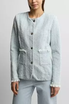 Жакет твидовый приталенного кроя Rinascimento